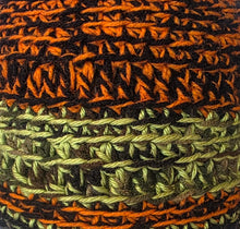 Load image into Gallery viewer, Blaze Orange & Black Camo Beanie
