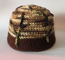 Load image into Gallery viewer, Brown Tree Branch Camo Beanie
