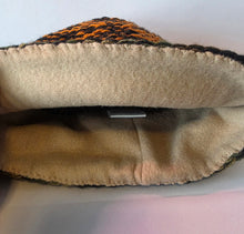 Load image into Gallery viewer, Blaze Orange &amp; Black Camo Beanie
