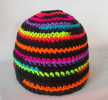 Load image into Gallery viewer, Women's Neon Ponytail Beanie

