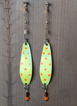 Load image into Gallery viewer, Vintage Needlefish lure earrings
